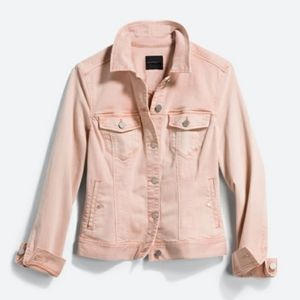 Blush Denim Jacket